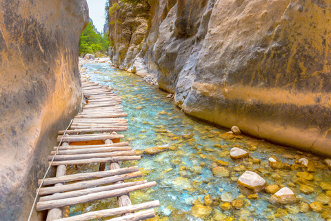 From Chania/Rethymno: Samaria Gorge Easy WayFrom Chania: Easy Way Samaria Gorge