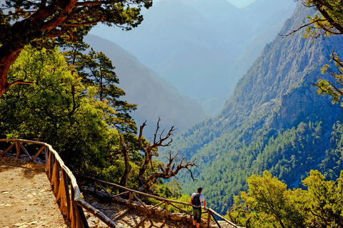 Från Chania/Rethymno: Samaria Gorge Lätt vägFrån Chania: Easy Way Samaria Gorge