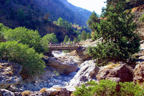 De Chania/Rethymno: Desfiladeiro de Samaria Easy WayDe Chania: Easy Way Samaria Gorge