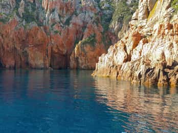 Porto : Visite guidée en bateau des criques de Piana et Capo Rosso
