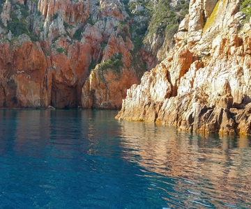 Porto: Creeks of Piana & Capo Rosso Guided Boat Tour