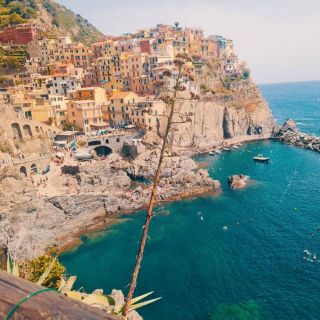 From Levanto: Guided Cinque Terre Boat Cruise