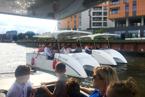 Gdańsk: Passeio turístico em EcoCruise pelo centro histórico de Gdansk