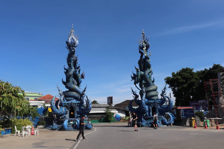 Chiang Rai White &amp; Blue &amp; Sang Kaew Phothiyan &amp; Lalitta CafeChiang Rai White-Sang Kaew-Blue Temple &amp; Lalitta Cafe