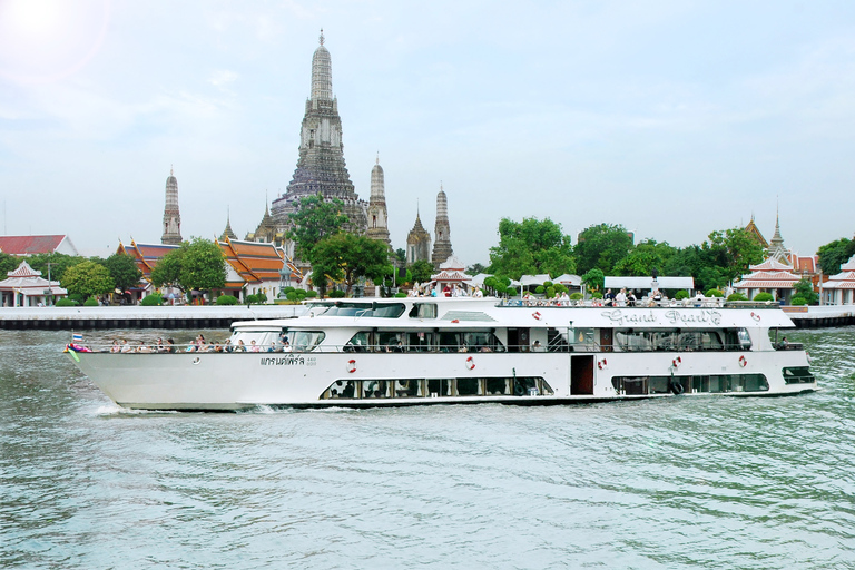 Desde Bangkok: tour Ayutthaya en autobús y crucero fluvialTour con punto de encuentro