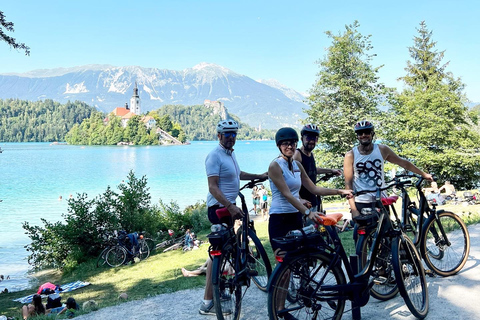 Bled: uthyrning av elcyklar