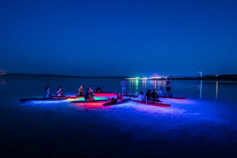 Novalja Excursión Nocturna Guiada en Standup Paddleboard Brillante
