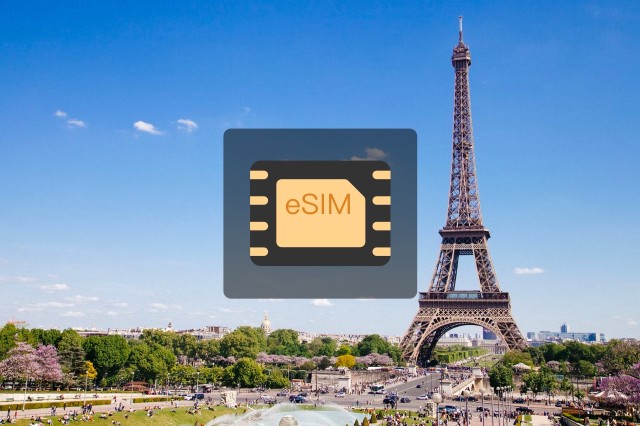 Frankrijk: Europa eSim mobiel data-abonnement
