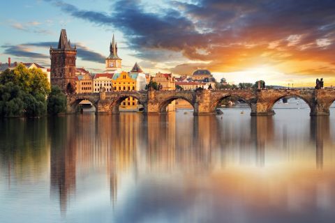 Praga: guia e áudio no aplicativo de introdução à cidade