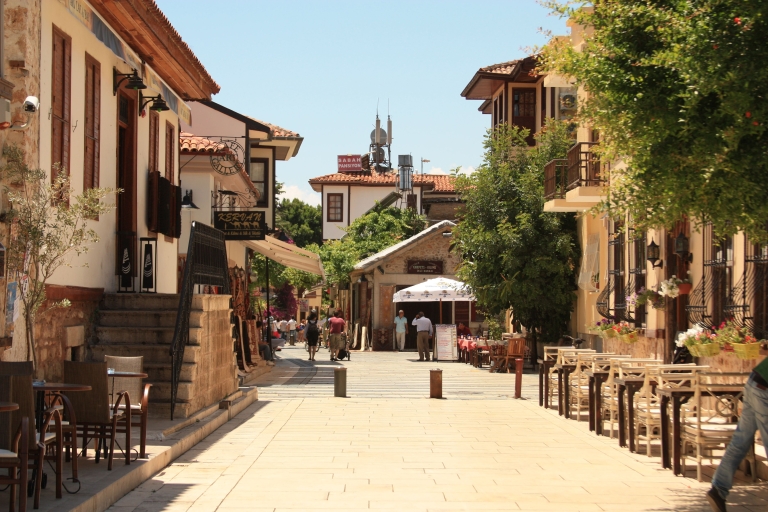 Antalya: Old City, Duden Waterfalls & Cable Car Tour w/Lunch Antalya: Transportation from Kemer, Tekirova, Camyuva, Kiris