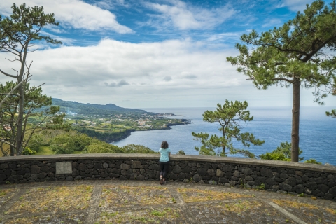 Desde Madalena: tour guiado de un día por los volcanes y lagos de Pico