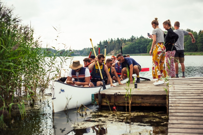 Desde Vaxholm: gran aventura en canoa por el archipiélago de Estocolmo