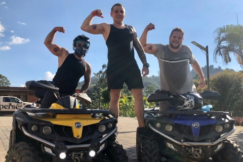 Medellín: ATV Quad Tour Tour with Pick Up from Park Lleras Meeting Point
