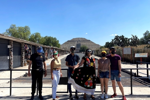 Ab Mexiko-Stadt: Schrein von Guadalupe und TeotihuacanMit Express-Mittagessen vom Buffet