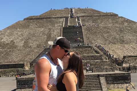 From Mexico City: Guadalupe Shrine and Teotihuacan Pyramids