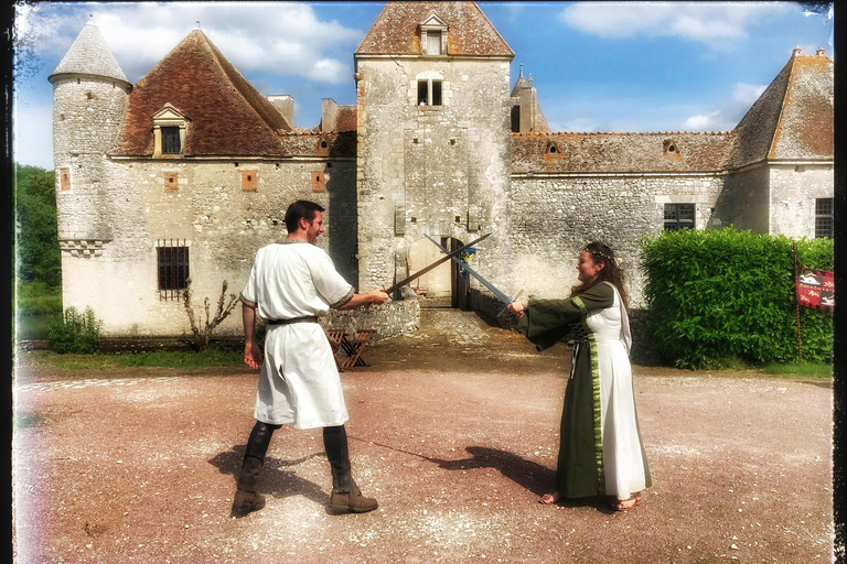 Medieval Tours of the Château de Buranlure in Boulleret (Berry, France)