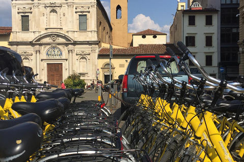 Location de vélos en ville - journée complèteFlorence : location de vélos