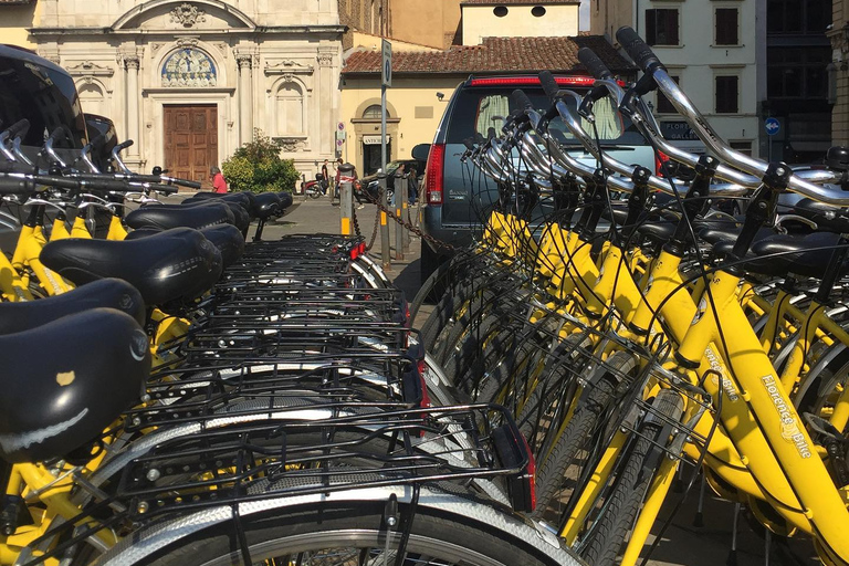 Location de vélos en ville - journée complèteFlorence : location de vélos