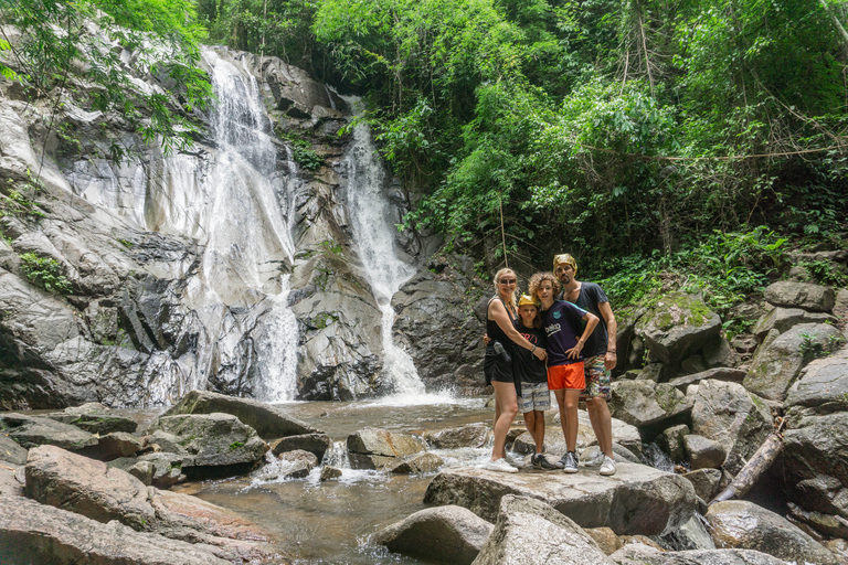 Chiang Mai: Excursión guiada por la selva y las cascadas con traslado