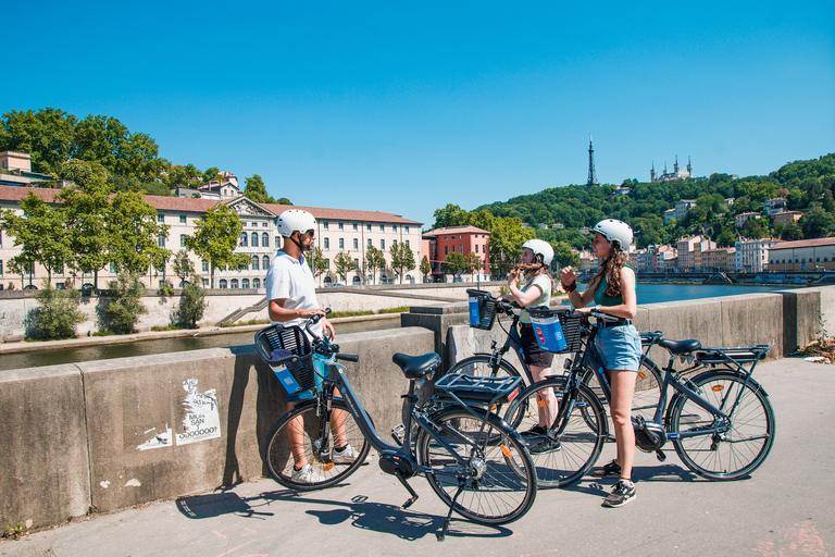 ليون: جولة بانورامية بالدراجة الكهربائية لمدة ساعتين