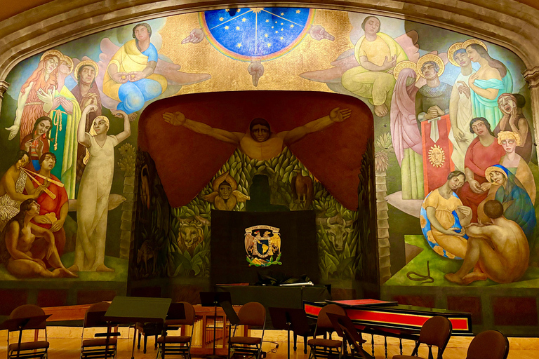 Mexico : visite guidée à pied des fresques murales de Diego Rivera