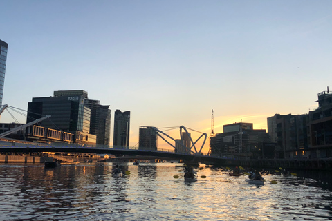 Melbourne: tour in kayak al tramonto con cenaTour in kayak al chiaro di luna di Melbourne