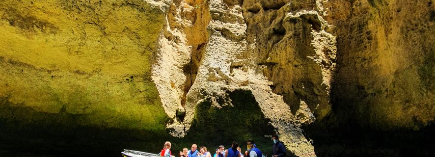 Da Benagil: giro in barca sulla costa con sosta fotografica nella grotta di Benagil