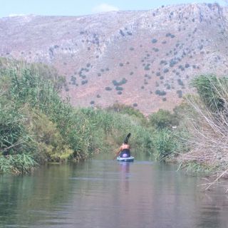 Crete: Guided Almyros River Kayaking Tour with Cretan Meze