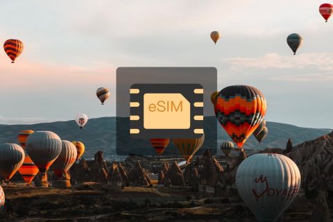 Turquie (Türkiye) : Forfait d'itinérance des données mobiles eSim