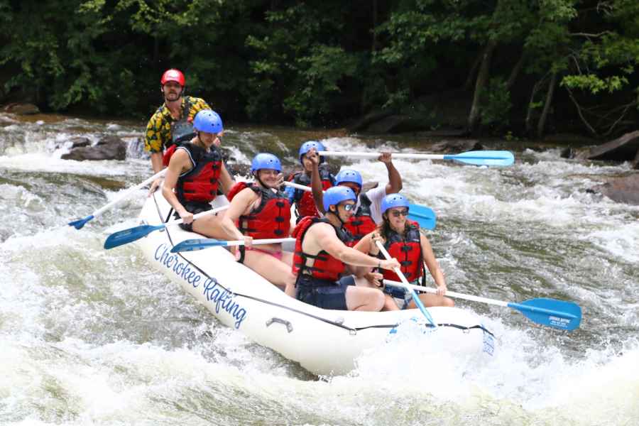 Ocoee River: Middle River Wildwasser-Rafting Tour. Foto: GetYourGuide