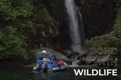 Vancouver: Granite Falls Boat Tour, vattenfall och djurlivVancouver: Granite Falls Zodiac Boat Tour