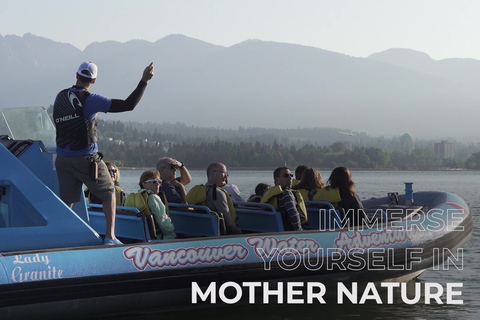 Vancouver: Granite Falls Boat Tour, vattenfall och djurlivVancouver: Granite Falls Zodiac Boat Tour