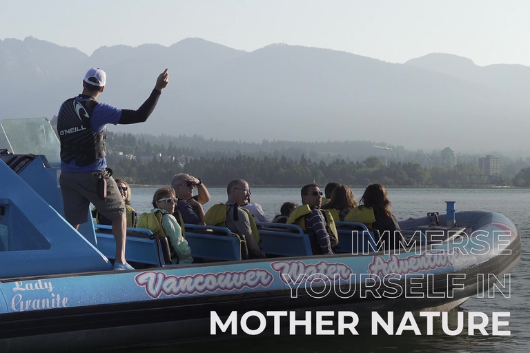 Vancouver: Granite Falls Boat Tour, vattenfall och djurlivVancouver: Granite Falls Zodiac Boat Tour