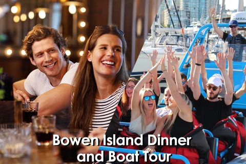 Vancouver : croisière de 3 heures sur l'île Bowen avec dîner