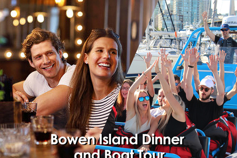 Vancouver: 3-Hour Bowen Island Boat Cruise with Dinner