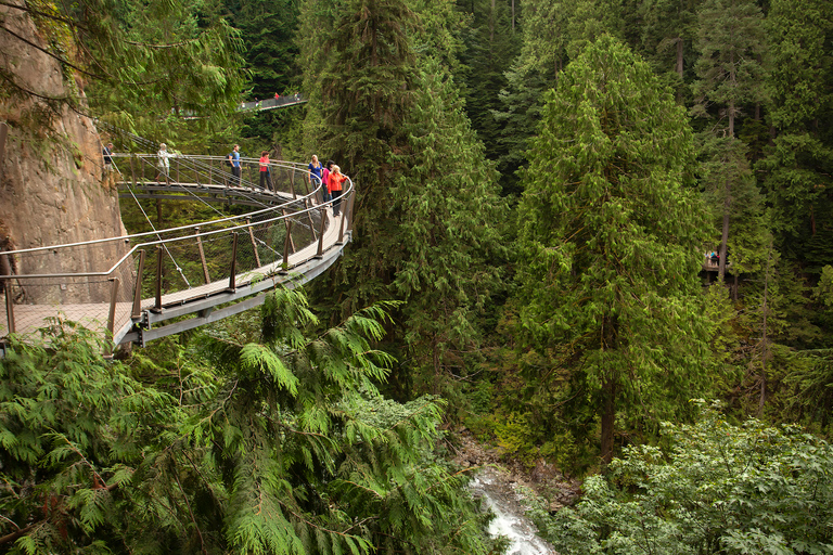 Vancouver: stadstour en ticket voor de hangbrug Capilano