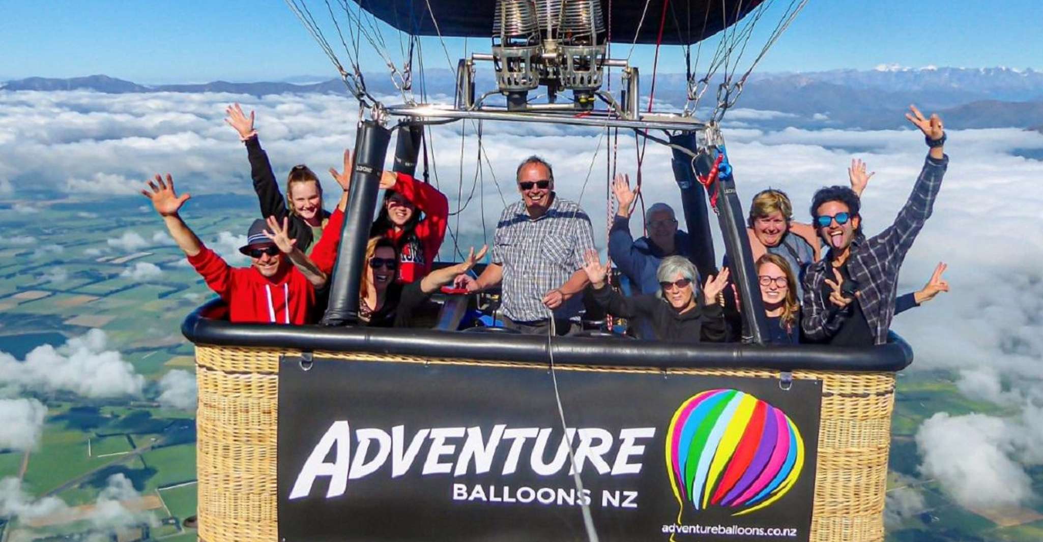 Da Methven, volo a mongolfiera vicino a Christchurch - Hizvo