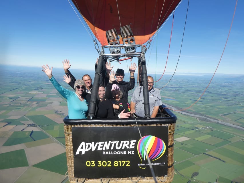 Da Methven, volo a mongolfiera vicino a Christchurch - Hizvo