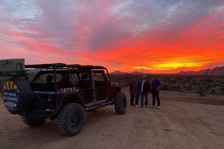 Sonoran Desert: Sunset Jeep Tour with Tonto National Forest