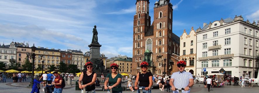 Cracovia: tour in segway della città vecchia, Kazimierz e Podgorze