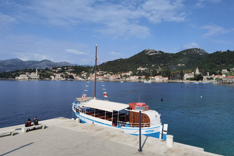 Dubrovnik : croisière dans les îles Élaphites avec déjeuner et boissonsDubrovnik : croisière d'une journée aux îles Élaphites avec déjeuner