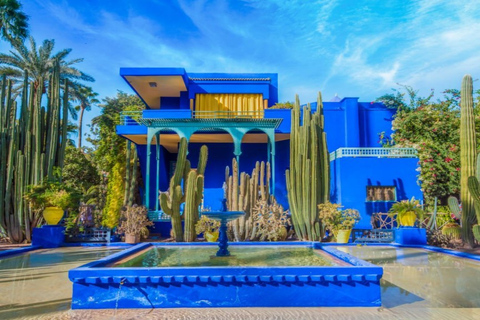 Marrakech: Majorelle Garden and Hidden Souks Shopping TourSmall Group Tour