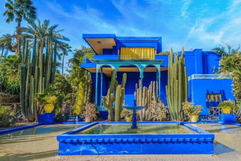 Majorelle Garden and Palmeraie Camel Ride Tour