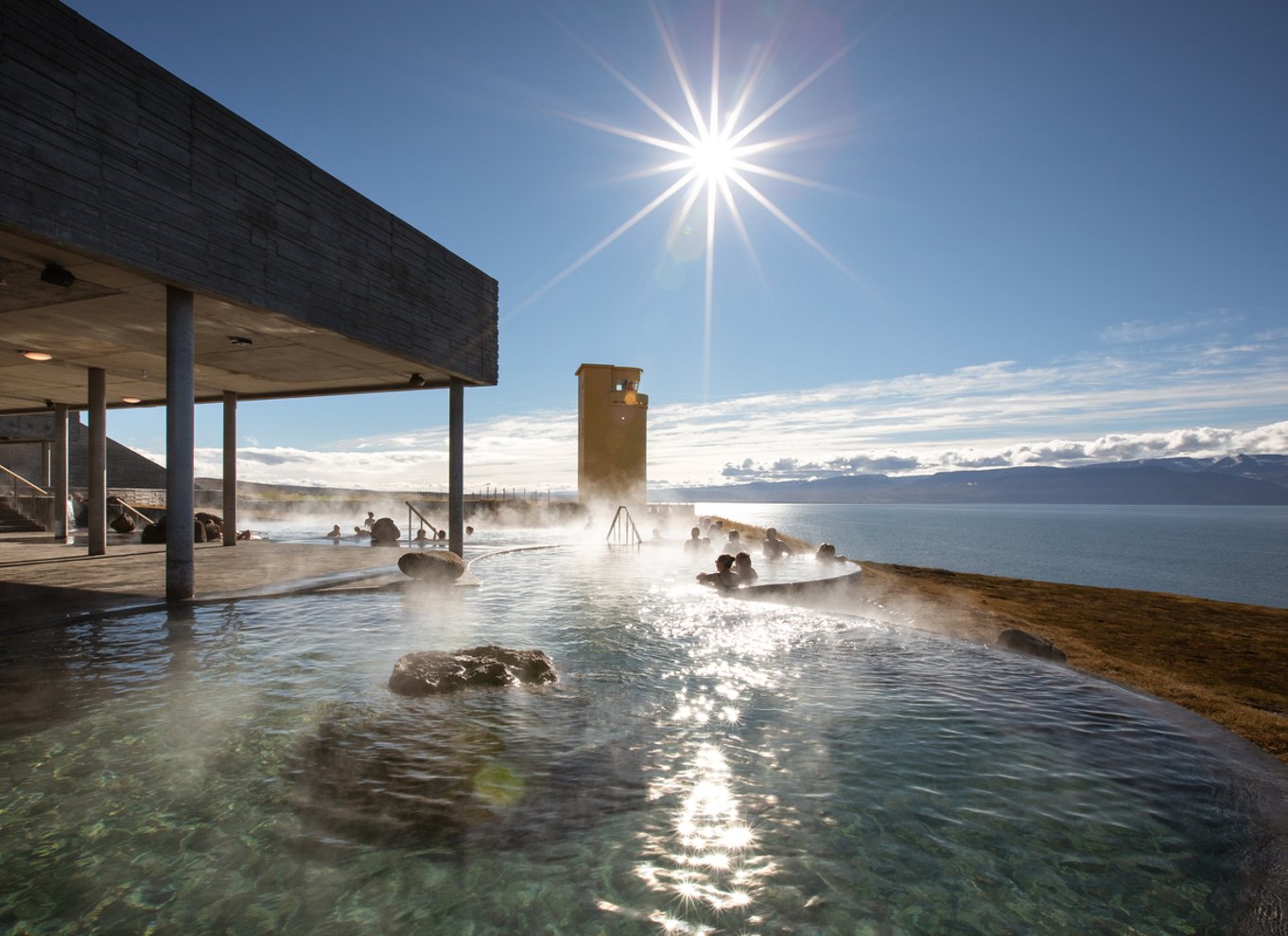 Husavik: Indgangsbillet til GeoSea Geothermal Baths