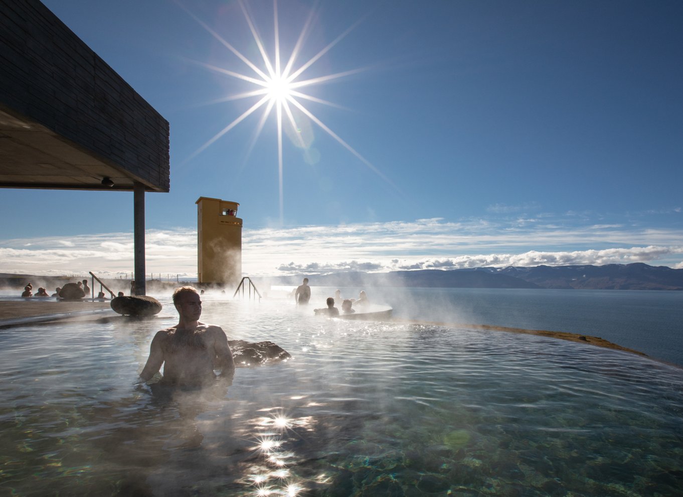 Husavik: Indgangsbillet til GeoSea Geothermal Baths