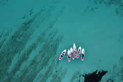 Z Zadaru: Całodniowa wycieczka z przewodnikiem Dugi Otok Paddle Board Tour