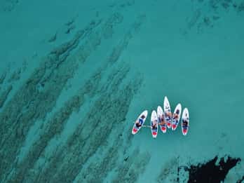 Von Zadar aus: Ganztägige Dugi Otok Paddle Board Tour mit Führung