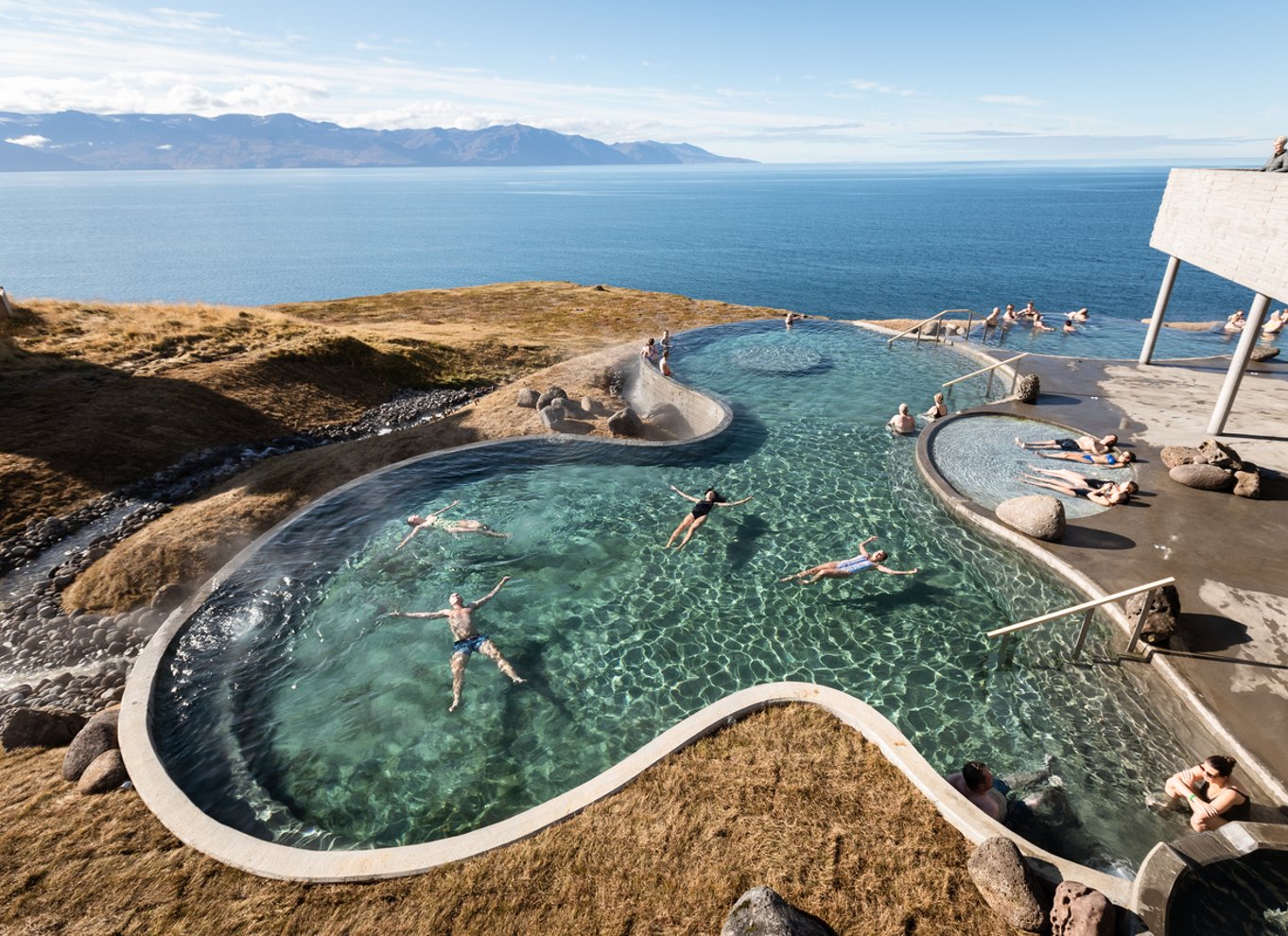 Husavik: Indgangsbillet til GeoSea Geothermal Baths