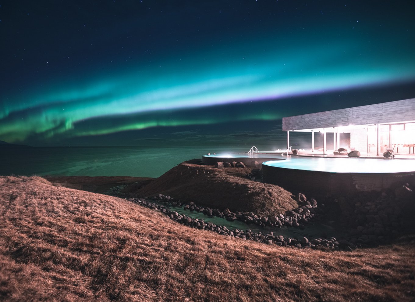 Husavik: Indgangsbillet til GeoSea Geothermal Baths