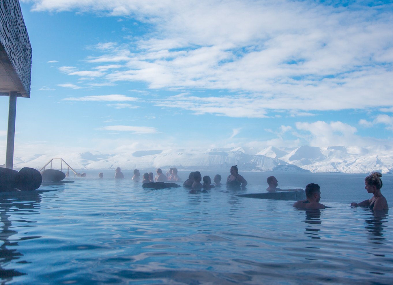 Husavik: Indgangsbillet til GeoSea Geothermal Baths